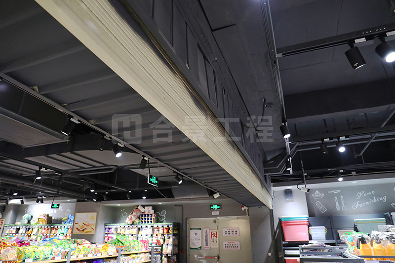 挺拇指生活超市總包工程順利竣工并投入使用 挺拇指生活超市總包工程順利竣工并投入使用