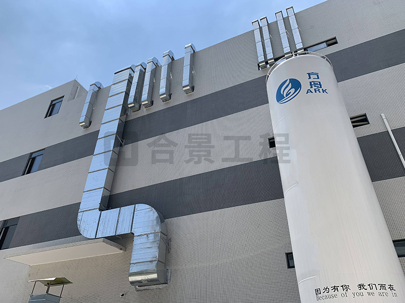 東莞盈灃科技有限公司工程緊鑼密鼓施工中，為迎接竣工全力奮戰(zhàn)！