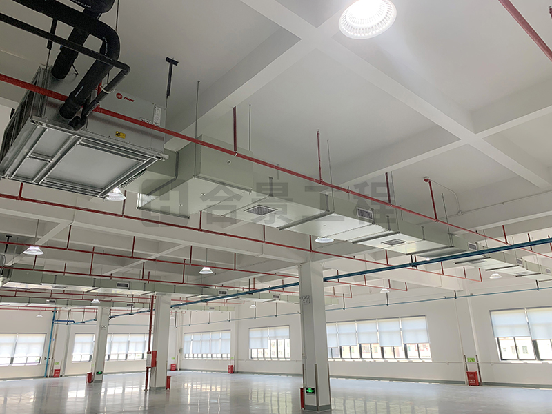 東莞盈灃科技有限公司工程緊鑼密鼓施工中，為迎接竣工全力奮戰(zhàn)！