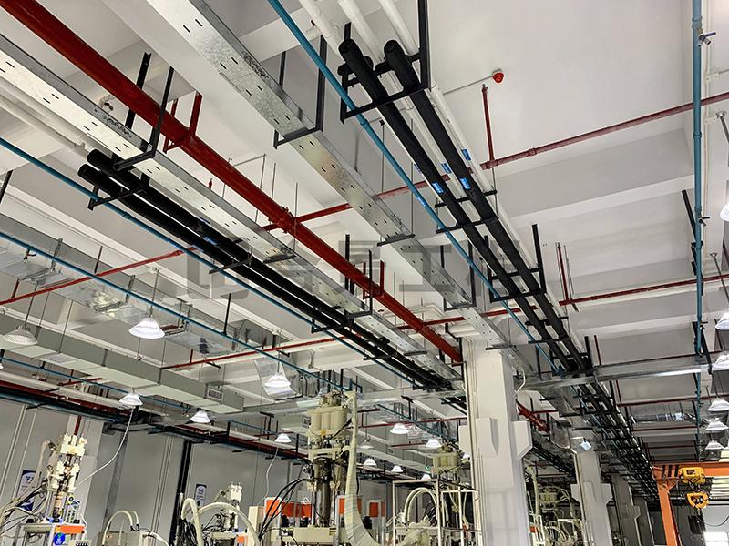 東莞盈灃科技有限公司工程緊鑼密鼓施工中，為迎接竣工全力奮戰(zhàn)！